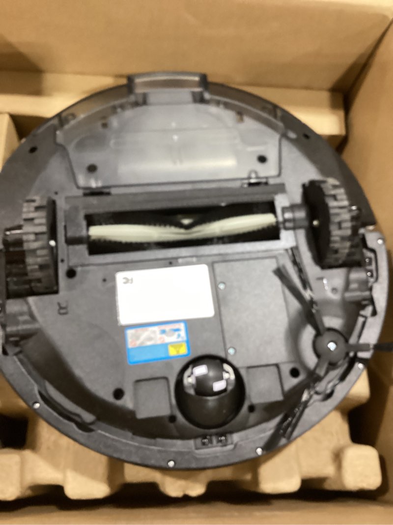 Condition photo showing As Is for ILIFE A30 Pro Robot Vacuum and Mop, Self Emptying Station for 60 Days, 5000Pa Suction, LiDAR Navigation, No-Go Zones, 2.4G WiFi/App/Alexa/Remote Control, Clean Hard Floors to Medium-Pile Carpet, 110V