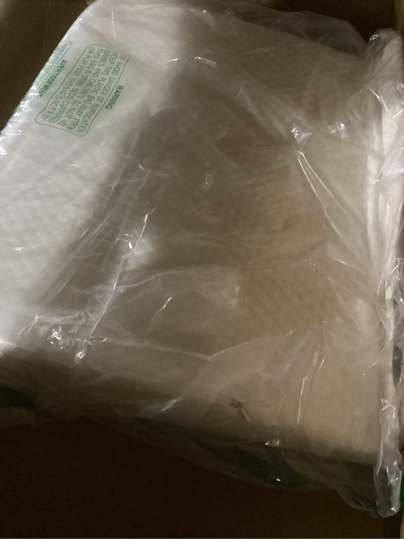 Condition photo showing New/Like New for bedluxe wedge pillow headboard, 3pcs orthopedic bed wedge pillows set for after surgery, adjustable pillow wedge for acid reflux&back pain relief, sleeping, back pillow for bed sitting up, white/grey white/grey adjustable 9&12 inch + 1 head pillow