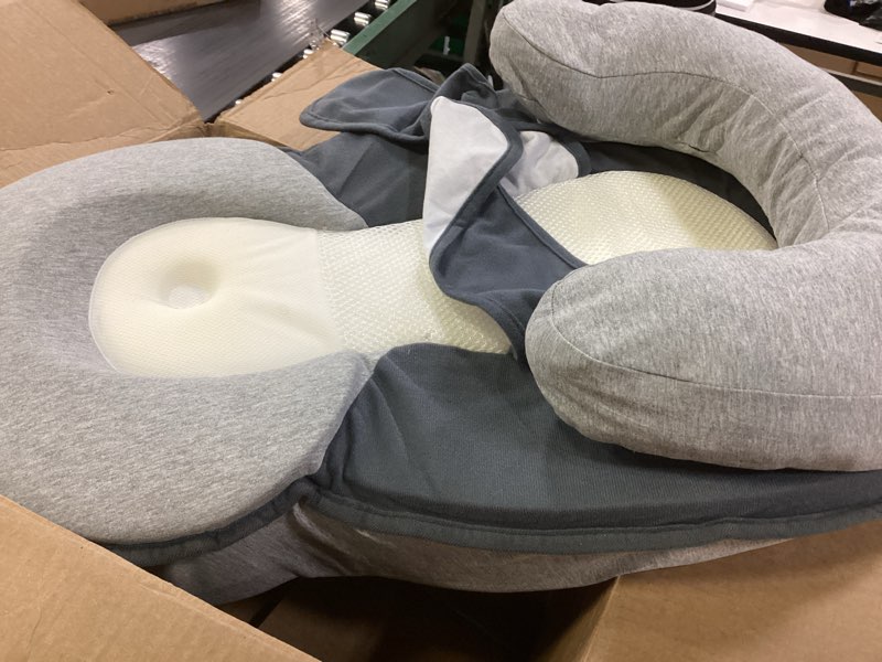 Condition photo showing As Is for Baby Lounger Pillow for Infant Support Cushion Reflux Breastfeeding Pillow, Bottle Feeding, Tummy Time