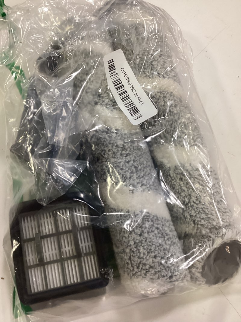 Condition photo showing Good Condition for 3930f 3933 3930 brush roll filter replacement kit for bissell crosswave omniforce edge cordless multi-surface hard floor cleaner wet dry vacuum, 3 hepa filters, 3 zerogap brush roll, 1640897, 1640066 3 pack