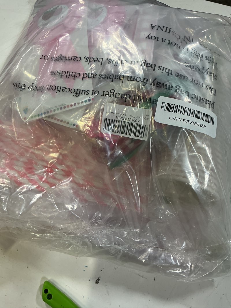 Condition photo showing Good Condition for 297pcs berry sweet baby shower decorations for girl, serve 25, strawberry baby shower decorations all-in-one set with backdrop tableware tablecloth balloon box cupcake stand sash corsage, etc.