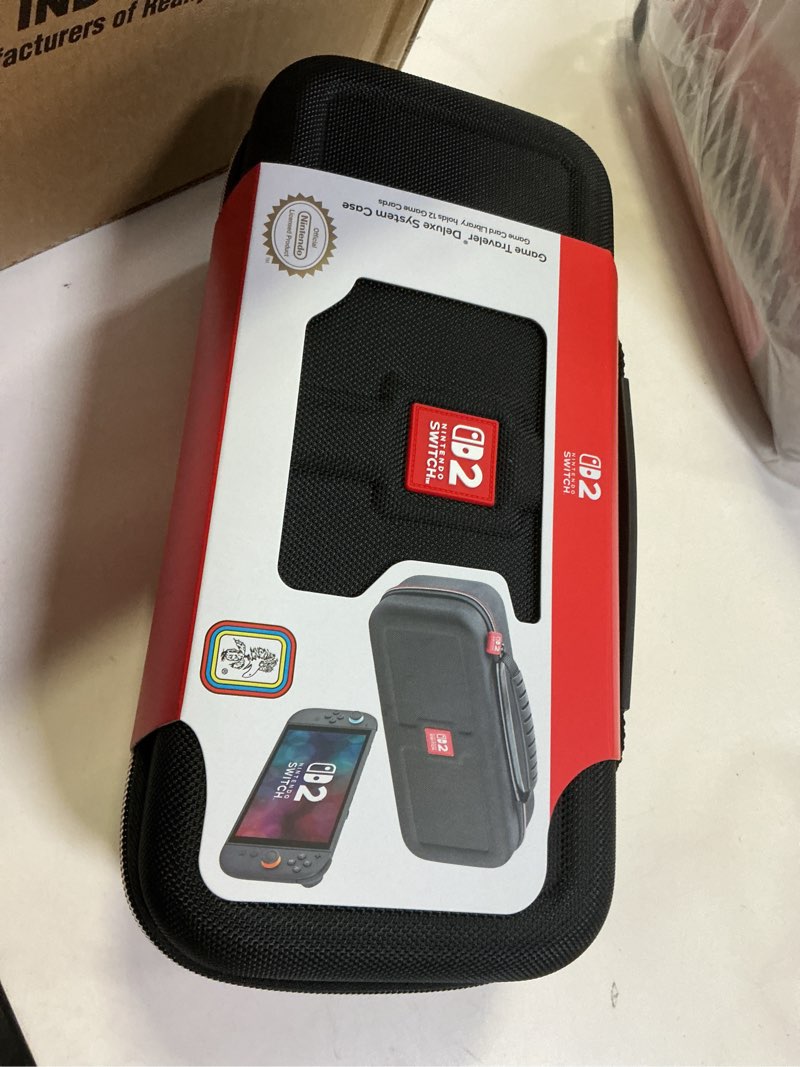Condition photo showing New/Like New for R.D.S. INDUSTRIES, INC. - Game Traveler Deluxe Licensed System Case for Nintendo Switch, Nintendo Switch 2, OLED, Black Medium (NS230)
