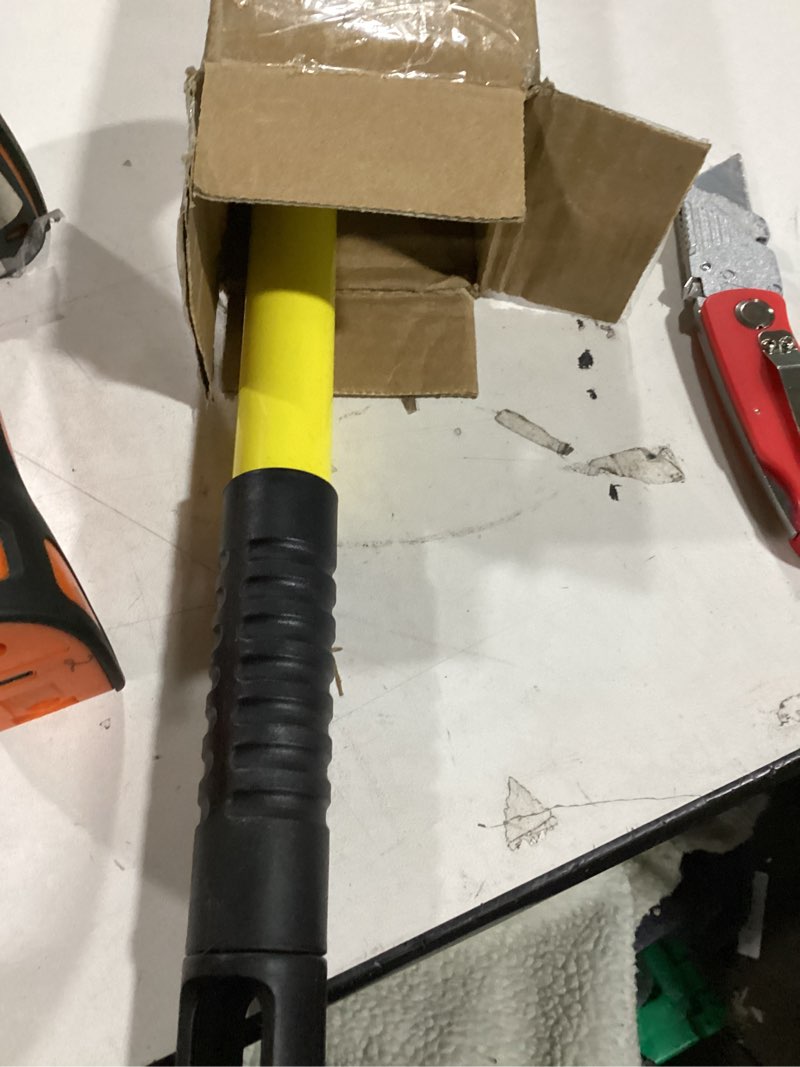 Condition photo showing As Is for FURemover Original Pet Hair Rubber Broom with Squeegee, with 58" Telescopic Handle for Carpet, Tile and Hardwood Furemover Original Broom