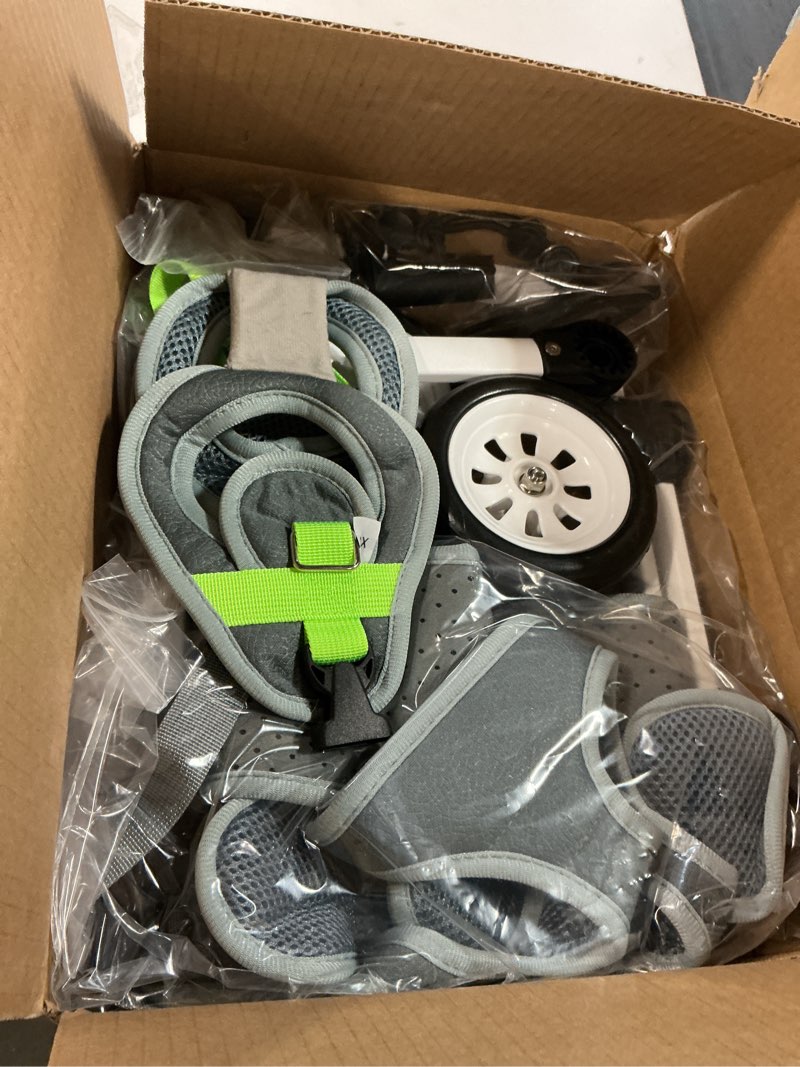 Condition photo showing As Is for Adjustable Dog Wheelchair for Back Legs Mobility Support Lightweight Pet Wheelchair for Disabled Hind Legs Walking Stable Dog Cart for Pets XS for 11-17.6lb