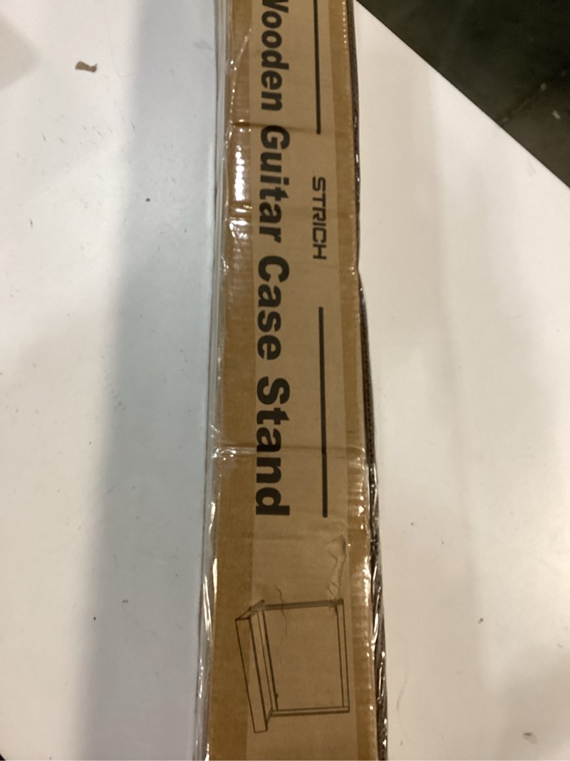 Condition photo showing New/Like New for Wooden guitar case stand