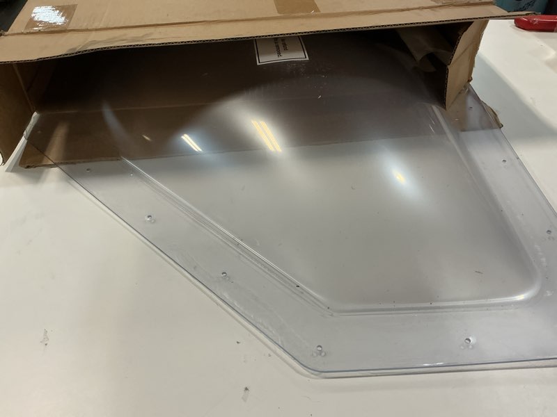 Condition photo showing Good Condition for rvguard rv skylight replacement, 11" x 24" outer dimension skylight fits all standard 8" x 20" openings, rv skylight for camper trailer fifth wheel truck, uv resistant, impact resistant, clear