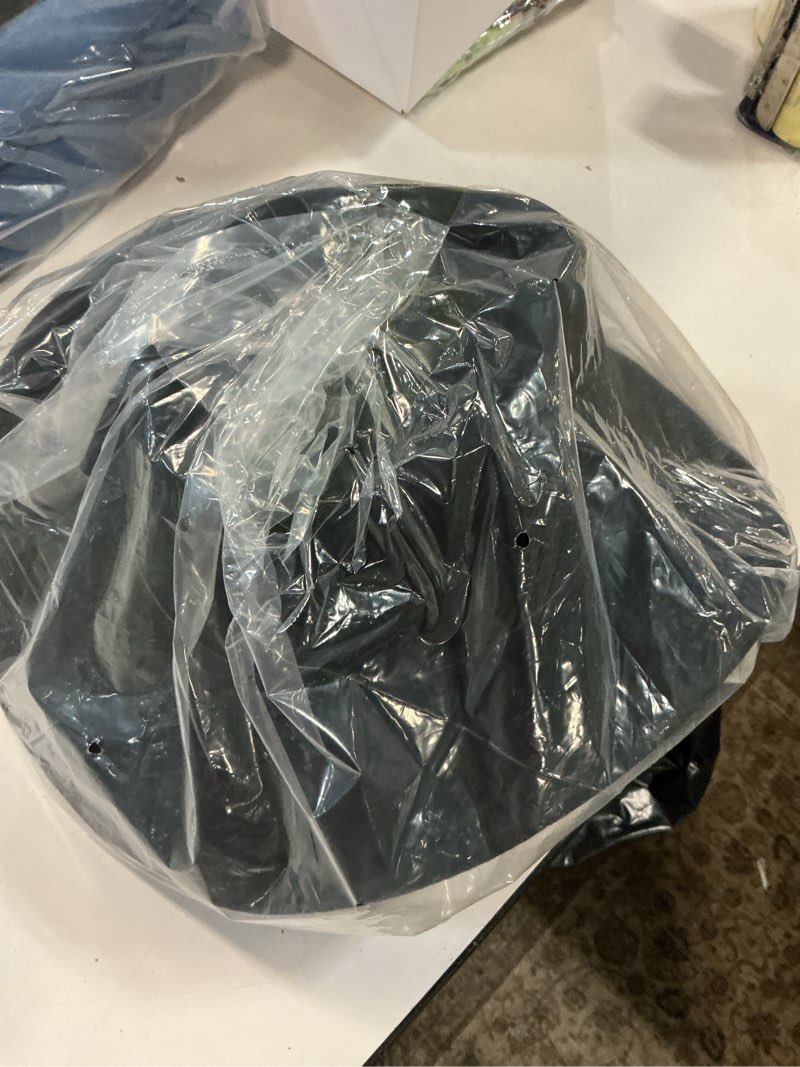 Condition photo showing New/Like New for womens western cowboy hat?roll up cowgirl hats?wide brim fedoras hat with belt buckle medium black with punk belt
