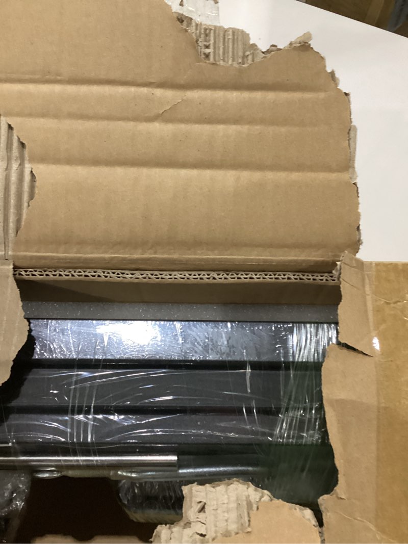 Condition photo showing Good Condition for 2pcs heavy duty fence gate 36”/72” black