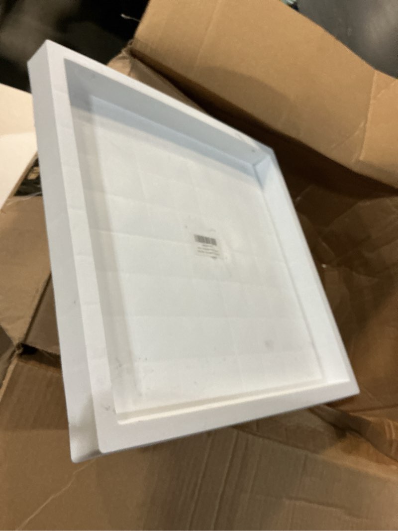 Condition photo showing Good Condition for 15.3 inch square rolling plant caddy saucer with wheels, heavy duty wheeled planter stand for potted plant, coaster roller base tray with casters, flower pot dolly holder for indoor outdoor 15.35" (15 ²³/?? in) white