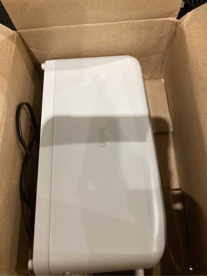 Condition photo showing As Is for bella 2 Slice Slim Toaster, Fits-anywhere™ Kitchenware, 6 Setting Shade Control with Reheat & Cancel Buttons, Fits sourdough, 10” Long Slot, Anti Jam & Auto Shutoff, 900 Watt, Oatmilk 2 Slice Oatmilk