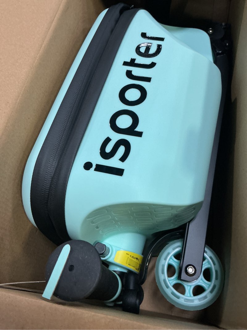 Condition photo showing Good Condition for isporter luggage scooter for kids ages 2-5 | ride-on suitcase scooters for boys girls | foldable & height adjustable, 110lbs max k3 mint
