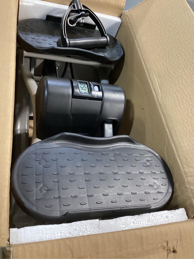 Condition photo showing Good Condition for HXD-ERGO Rock Stepper with Elastic Resistance Bands & Anti-Slip Mat, Side-to-Side Lateral Rocking Motion, Digital Display & High-Capacity Design for Home Leg Glute Workout