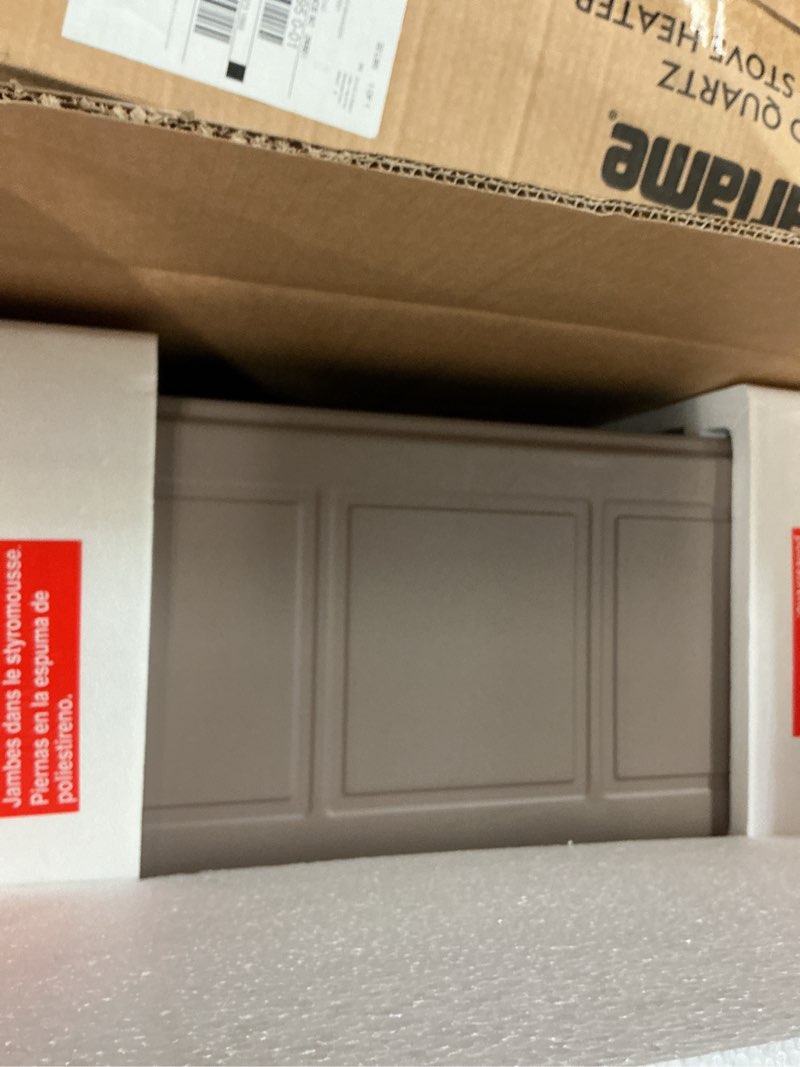 Condition photo showing Good Condition for duraflame Infrared Quartz Electric Fireplace Stove Heater, french grey