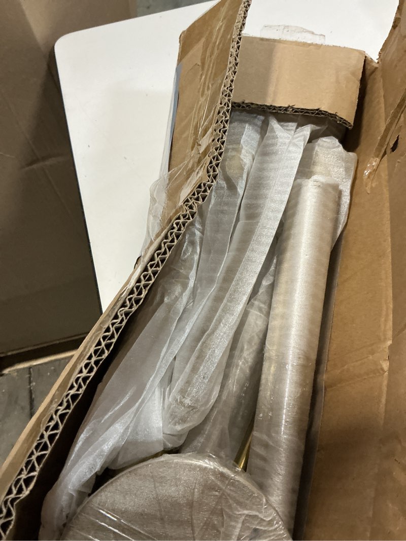 Condition photo showing Good Condition for HHR 8-Light Gold Sputnik Ceiling Light Fixture, 26-Inch Kitchen Chandelier with Adjustable Height, E26 Mid Century Modern Chandelier for Dining Room Living Room Foyer Entryway Gold 8 Light