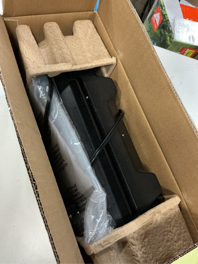 Condition photo showing As Is for foodsaver preserve vacuum sealer with special value 14 piece starter kit