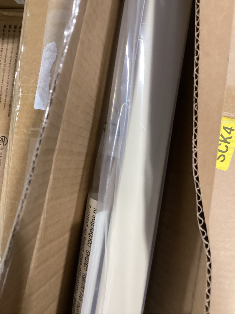 Condition photo showing Good Condition for LazBlinds Cordless Cellular Shades, No Tools No Drill Blackout Honeycomb Shades Pleated Blinds for Windows, 22.5'' W x 48'' H, Soft Cream Blackout-soft Cream 22 1/2'' W x 48'' H