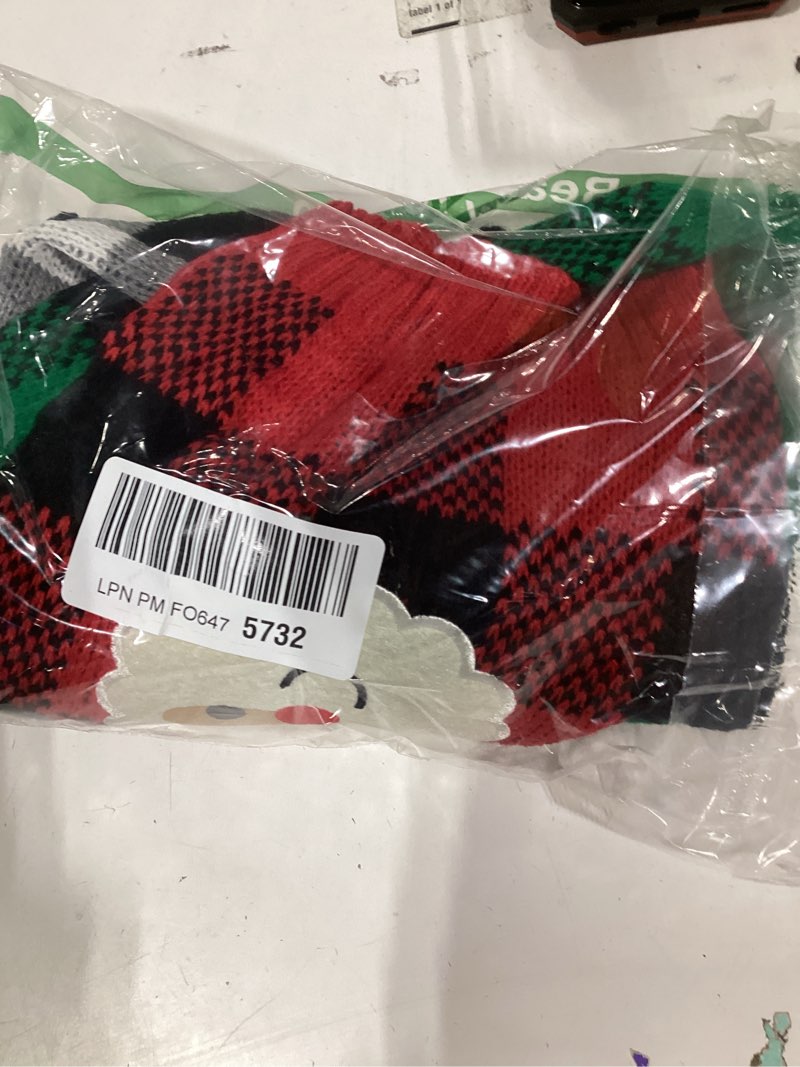 Condition photo showing Good Condition for Sanwuta 3 Pack Dog Christmas Sweater, Santa Reindeer Snowman Knitted Sweaters for Dogs, Christmas Holiday Xmas Winter Party Outfit Costume Photo Props Accessories Pet Shops Groomer(Medium)