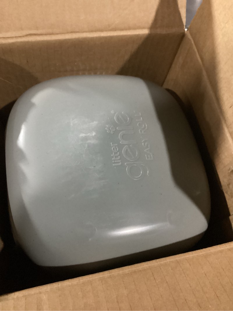 Condition photo showing As Is for Litter Genie Easy Roll Cat Litter Disposal Pail | Odour Control, Refill Bags & Scoop Grey