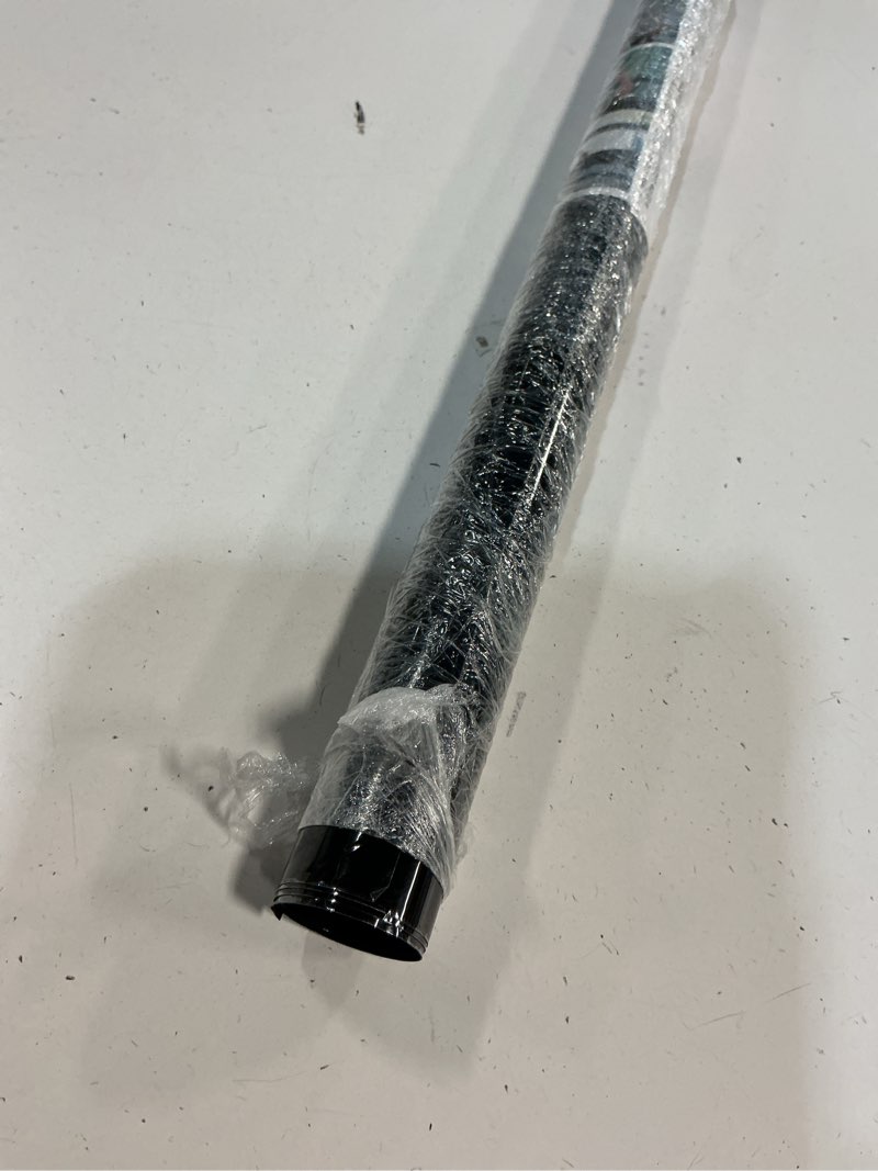 Condition photo showing As Is for total blackout window privacy film with tools, malleable window tint for home, two sided protective film, static cling, removable, reusable, anti-uv, heat blocking (total black, 23.6inch×78.7inch) total black 23.6inch×78.7inch