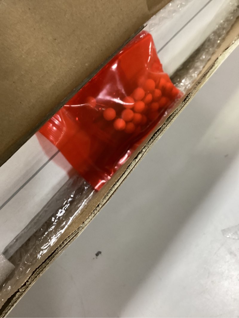 Condition photo showing Good Condition for 36''x48'' Inch Linen Cork Bulletin Board with Frame, Decorative Pin Board for Office Home and School Wall Decor