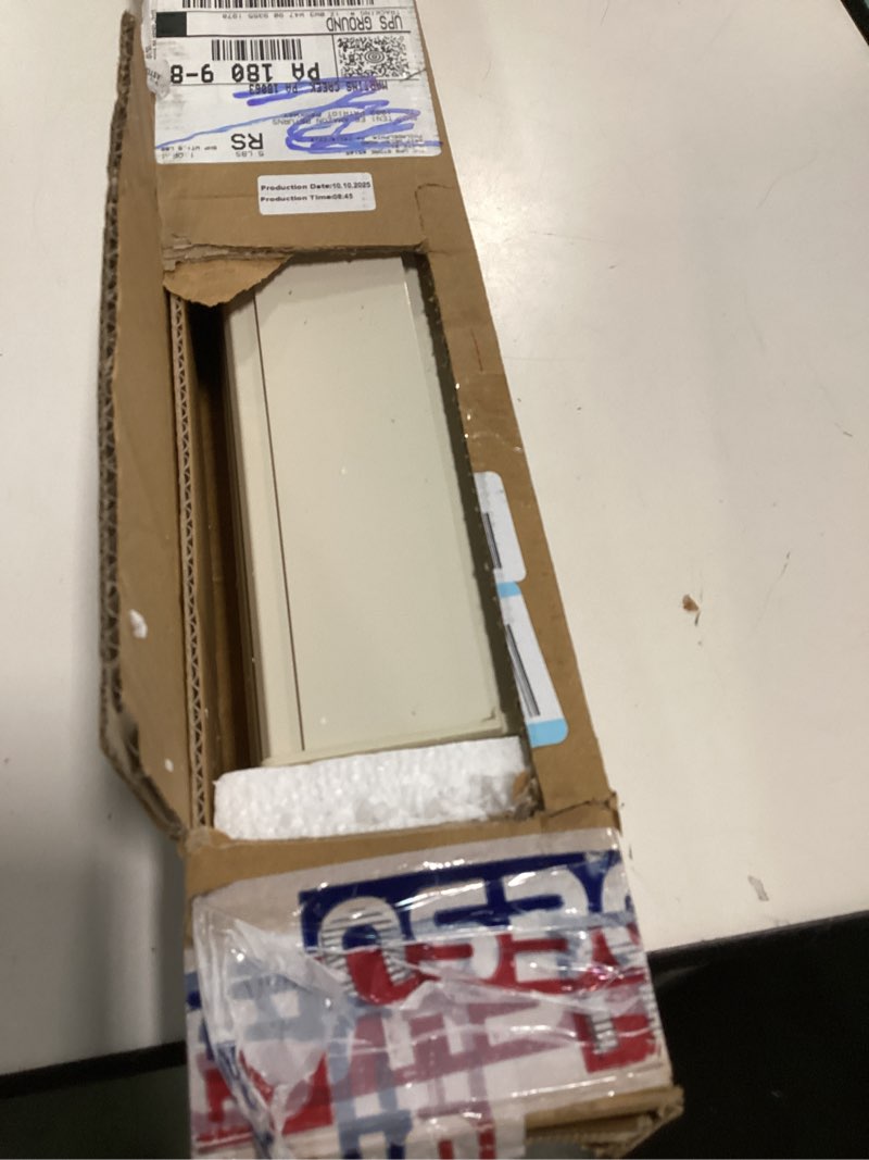 Condition photo showing Good Condition for ShadesU Cordless Zebra Blinds – Light Filtering Dual-Layer Window Shades for Privacy (Cream Color) (Maximum Height 72") (Width 34.5") 03- Cream ( Cordless ) 34.5"W x 72"H