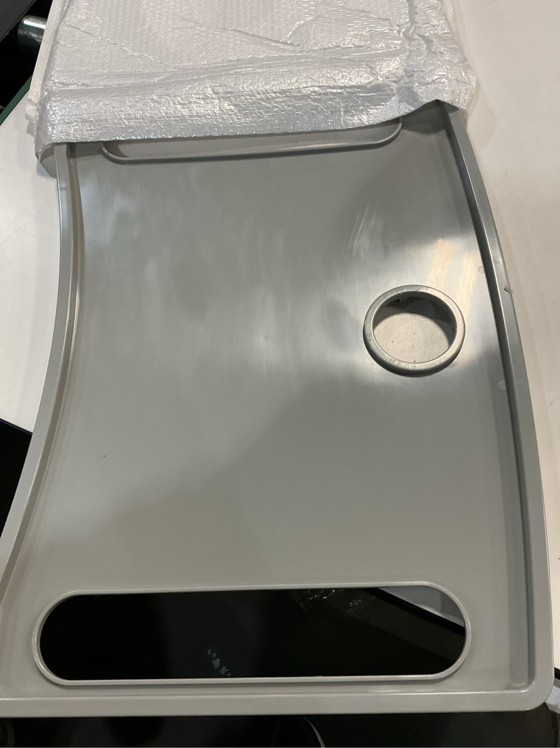 Condition photo showing Good Condition for Walker Tray with Cup Holder, Molded Plastic Food Tray, Fits Most Folding Walkers