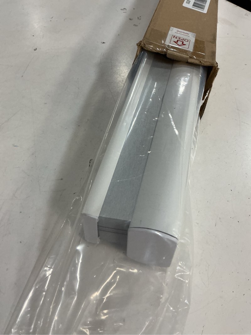 Condition photo showing Good Condition for blindsavenue cellular honeycomb cordless polyester shade, 9/16" single cell, light filtering, white, size: 34.5" w x 48" h white 34.5"w x 48"h