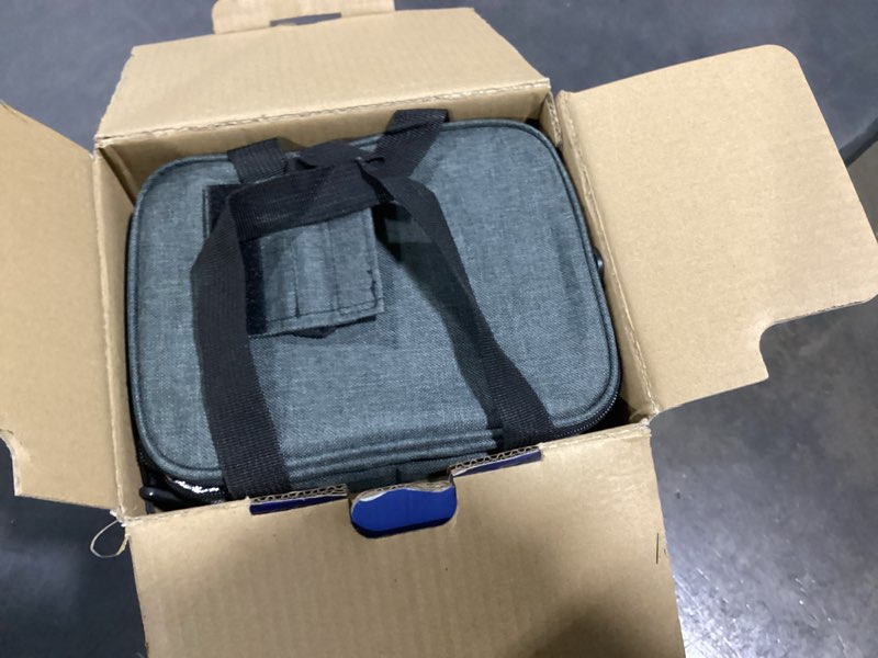 Condition photo showing As Is for EAST OAK Cordless Electric Lunch Box for Adults, Heated Lunch Box Battery Powered with Automatic Heating, 5.5 Cups Portable Food Warmer with Insulated Carry Bag Black - Double-layer Bag