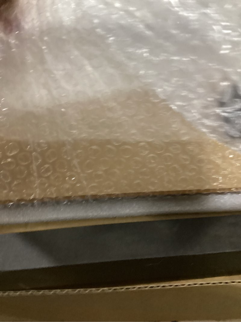 Condition photo showing As Is for 2-pack 20" x 24" plexiglass sheets 1/4 inch thick (6mm), clear acrylic sheets panel cut to size plexiglass acrylic board, cut with engraver, power saw or hand tools, no laser cut. 2 20" x 24", 6mm thick