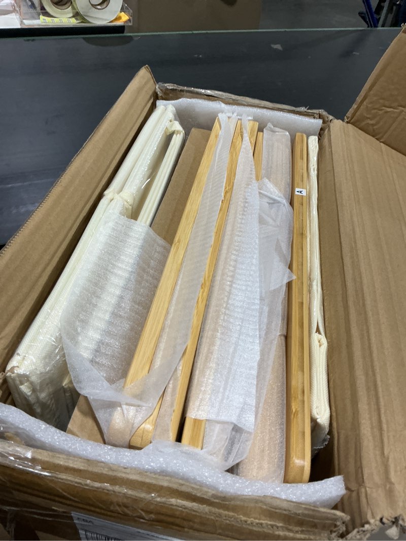 Condition photo showing New/Like New for solid bamboo baby diaper caddy cart, diaper cart organizer with wheels, mobile multi-functional small baby care station, store all baby supplies?for nursery, changing table and crib