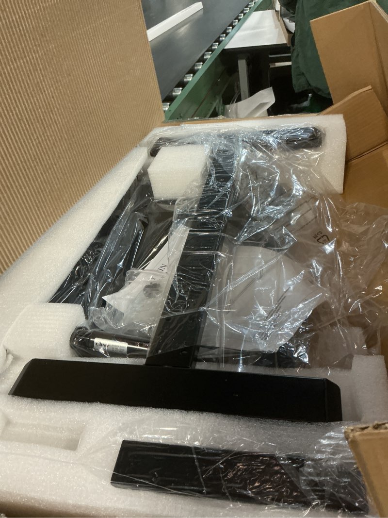 Condition photo showing Good Condition for Ywin Medical Adjustable Tilt Overbed Bedside Table with Wheels, Swivel Portable Tray Table(27.6" W x 15.8" D), Small Standing Desk for Bedroom, Hospital, Couch, Office Use,Black Black 27" x 16"