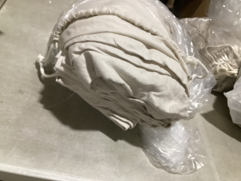 Condition photo showing Good Condition for european linen duvet cover set, king/cal king, sand