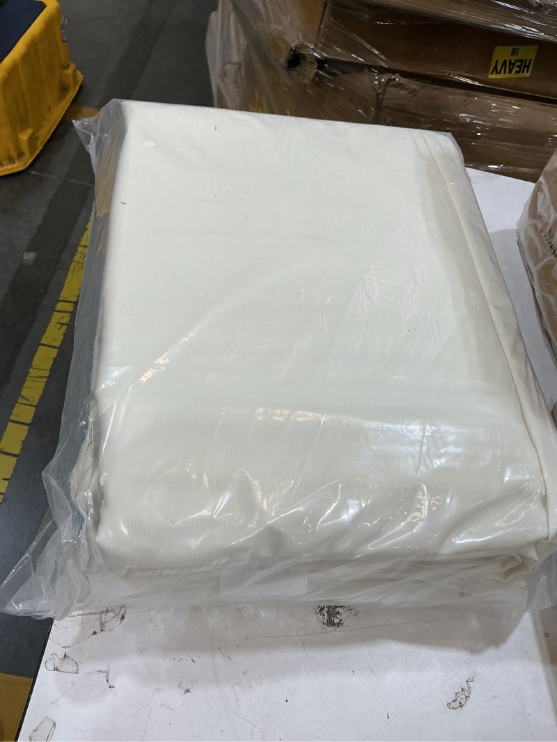 Condition photo showing Good Condition for hebe stretch patio cushion covers set 12pcs,waterproof outdoor couch covers replacement,washable reusable seat cushion slipcovers for patio furniture protector,chair cushion cover 12pcs beige..cream