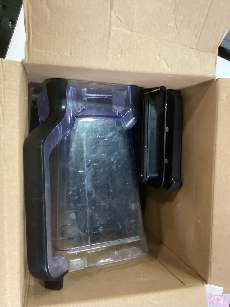 Condition photo showing As Is for ninja professional plus blender | max power smoothie blender, ice cream maker, frozen drink mixer & margarita machine | 3 auto iq presets, 1400 w, 72oz total crushing pitcher | dark grey, bn701 72 oz. blender + total crushing pitcher