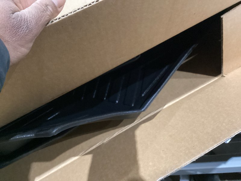 Condition photo showing As Is for Floor Mats ? Cargo Liners Compatible with 2019-2025 Toyota RAV4?All Weather Protector Waterproof Durable Anti-Slip Odorless Custom-fit Front Rear Rows Back Trunk Tray Full Set Carpet Liner 3?For Toyota RAV4?2019-2025?Floor?Trunk mat