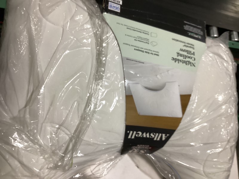 Condition photo showing Good Condition for serta perfect sleeper comfy sleep eco-friendly bed pillow standard/queen (2 pk)