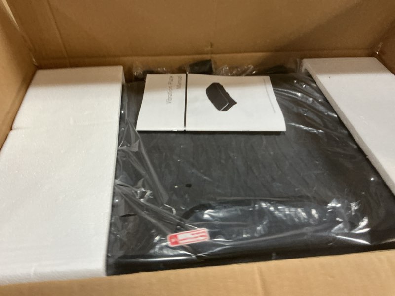 Condition photo showing Good Condition for Vibration Plate Exercise Machine, Vibrating Plate Platform for Lymphatic Drainage with 200 Adjustable Speeds, Power Vibration Plate for Weight Loss & Fitness, Supports Weight 450 Lbs Jet Black