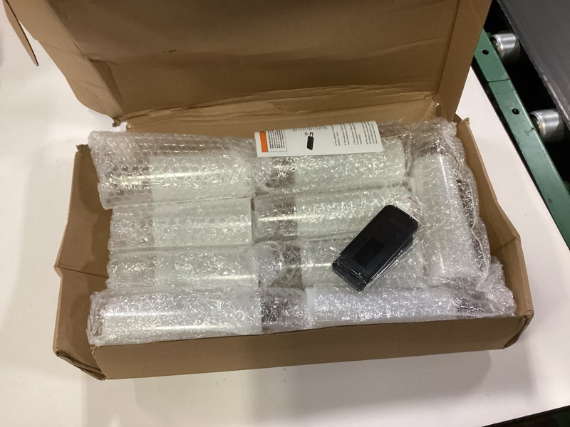 Condition photo showing New/Like New for Flickering Flameless Candles Battery Operated with Remote and 2/4/6/8 H Timer Acrylic Led Pillar Candles Pack of 9 (appr D2.3"xH5.5"6.5"7.5")with Realistic 3D Wick Candles for Home Decor(White)
