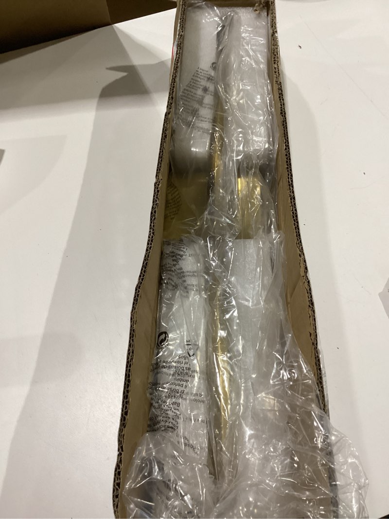 Condition photo showing Good Condition for Modern Bathroom Vanity Light 24 Inch, 18W Brushed Brass Bathroom Light Fixture Over Mirror, Dimmable 5CCT LED Wall Sconce Lighting for Restro 24Inch Brushed Brass Gold
