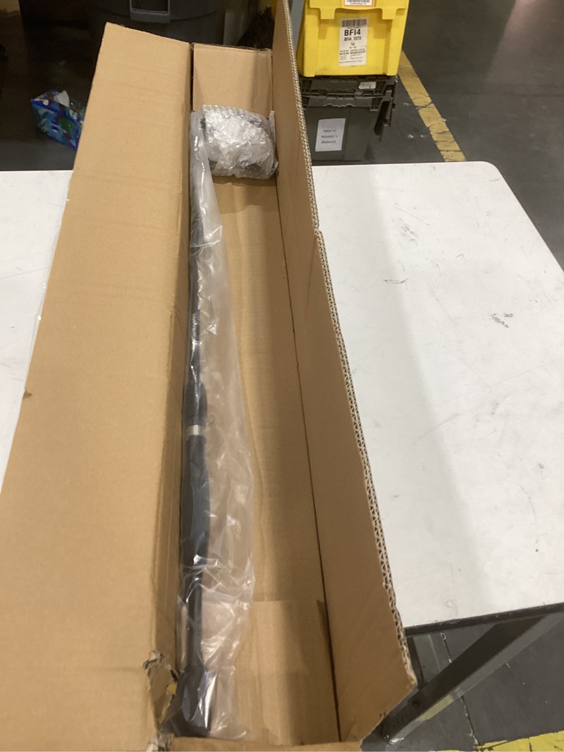 Condition photo showing As Is for fiberglass fishing pole - strike series 78-inch collapsible rod and spinning reel combo, eva handle, pre-spooled reel, fishing gear for catching walleye, bass, trout, and more by wakeman blackout
