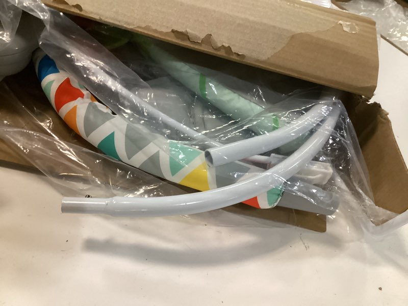 Condition photo showing Good Condition for Bright Starts Baby Bouncer Soothing Vibrations Infant Seat - Removable -Toy Bar, Nonslip Feet, 0-6 Months Up to 20 lbs (Safari Fun)