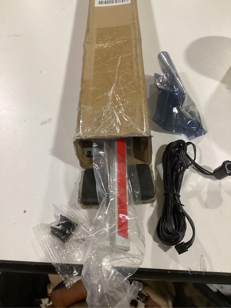 Condition photo showing Good Condition for LED Recessed Lighting Kit for Wall Panels - GloryAir 6pcs Adhesive Wall Strip Lights for Interior Wall Decor, 3000K Touchable Switch Lamp for Wood Slat, Wall Accent Acoustic Panels, Kitchen Home stair