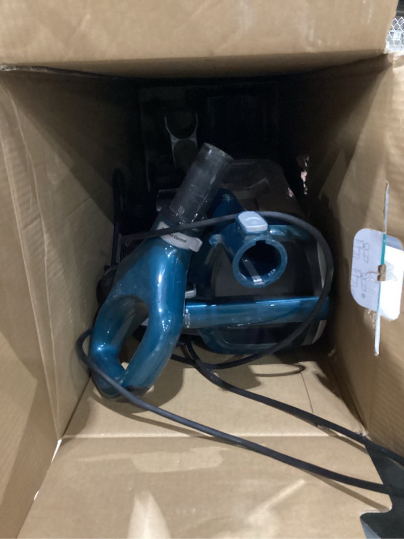 Condition photo showing As Is for USED NOT TESTED Shark ZU102 Rotator Pet Upright Vacuum with PowerFins HairPro & Odor Neutralizer Technology, Charcoal, 2.9 L Dust Cup PowerFins+Odor Neutralizer Technology