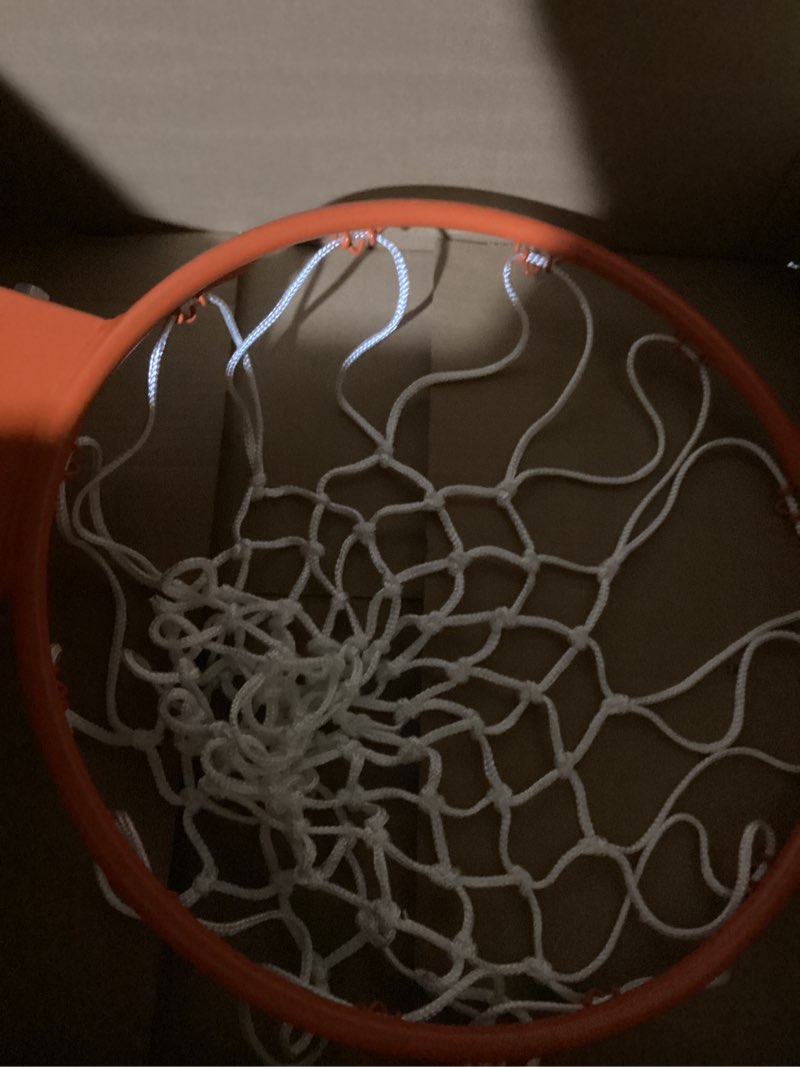 Condition photo showing As Is for GoSports Regulation 18" Steel Basketball Rim - Choose from Fixed or Breakaway - Use for Replacement or Garage Mount