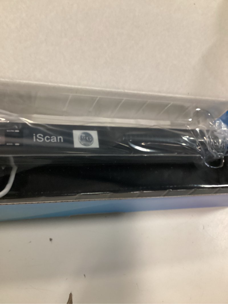 Condition photo showing New/Like New for portable document scanner, aozbz 900dpi handheld image scanner, scanning wand,a4 colour photo mobile scanner handy scan (jpg/pdf format, high speed usb 2.0, included 16g sd card) black