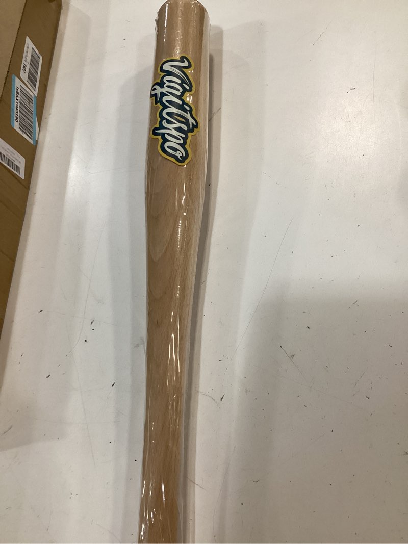 Condition photo showing New/Like New for professional wood baseball bat 21-34 inch?high-density maplewood for high impact resistance & durability, perfect for baseball training & games brown -3 26 inches
