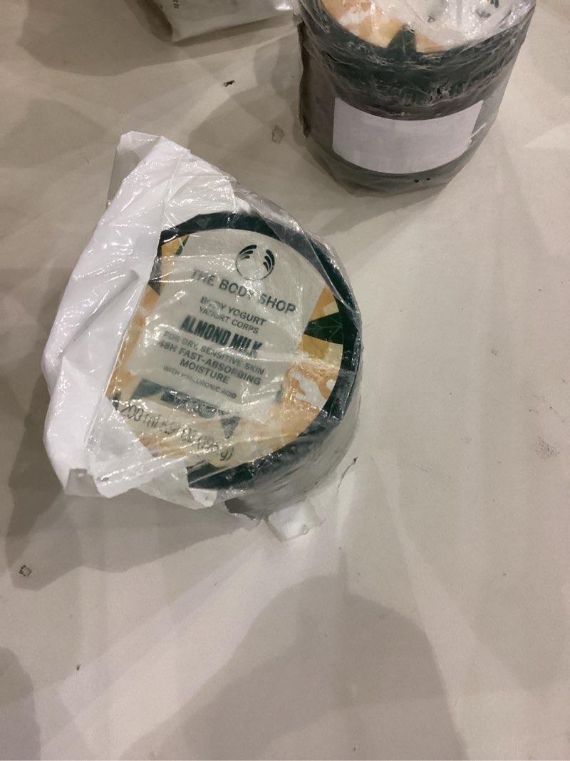 Condition photo showing Good Condition for The Body Shop Almond Milk Body Yogurt – Instantly Absorbing Hydration from Head to Toe – For Sensitive Skin – Vegan – 6.91 oz
