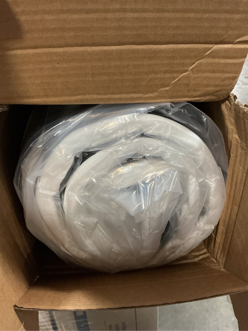 Condition photo showing New/Like New for Twin Mattress 10 Inch Medium Firm Hybrid Mattress Twin Size Memory Foam Pocket Steel Springs Matress in a Box for All Sleep Positions Motion Isolation Ensure Comfortable Sleep (White, Twin 10 INCH) White Twin 10 INCH