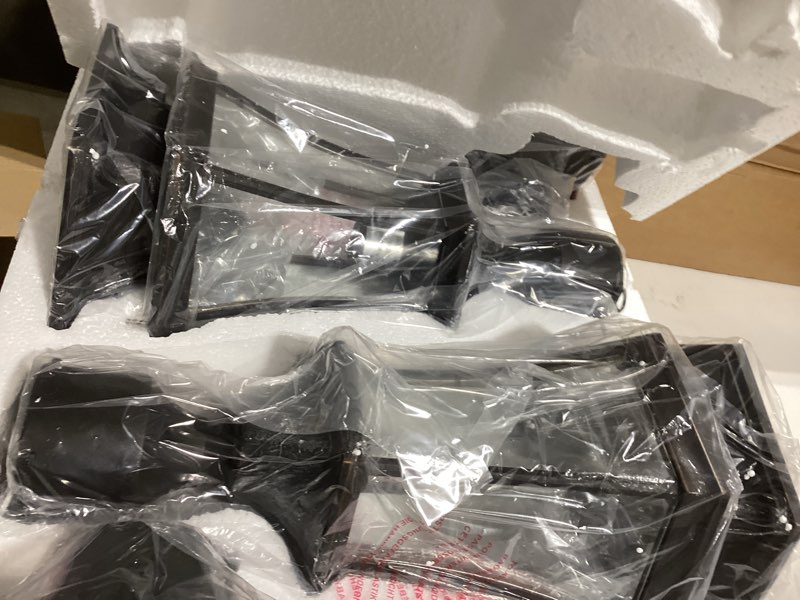 GOALPLUS 24in Dusk to Dawn Aluminum Outdoor Light Post Large Garage Exterior Lamp Post Light Fixture