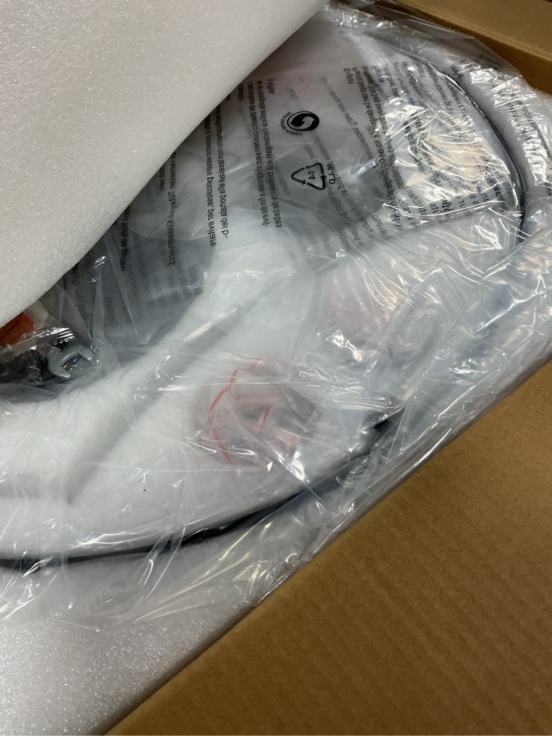 Condition photo showing Good Condition for 20\" Modern Farmhouse Crystal Chandeliers for Dining Room, 5-Light Black Antique Pendant Chandelier, Contemporary Hanging Light Fixture for Living Room Bedroom Foyer Kitchen Island Entryway